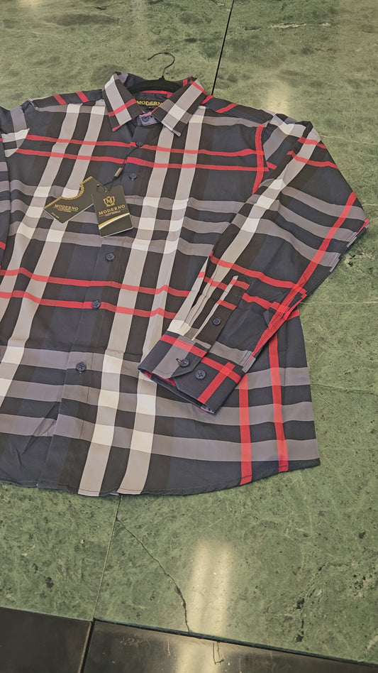 Moderno Men's Premium Button-Up Luxury Shirt – Galgani Menswear