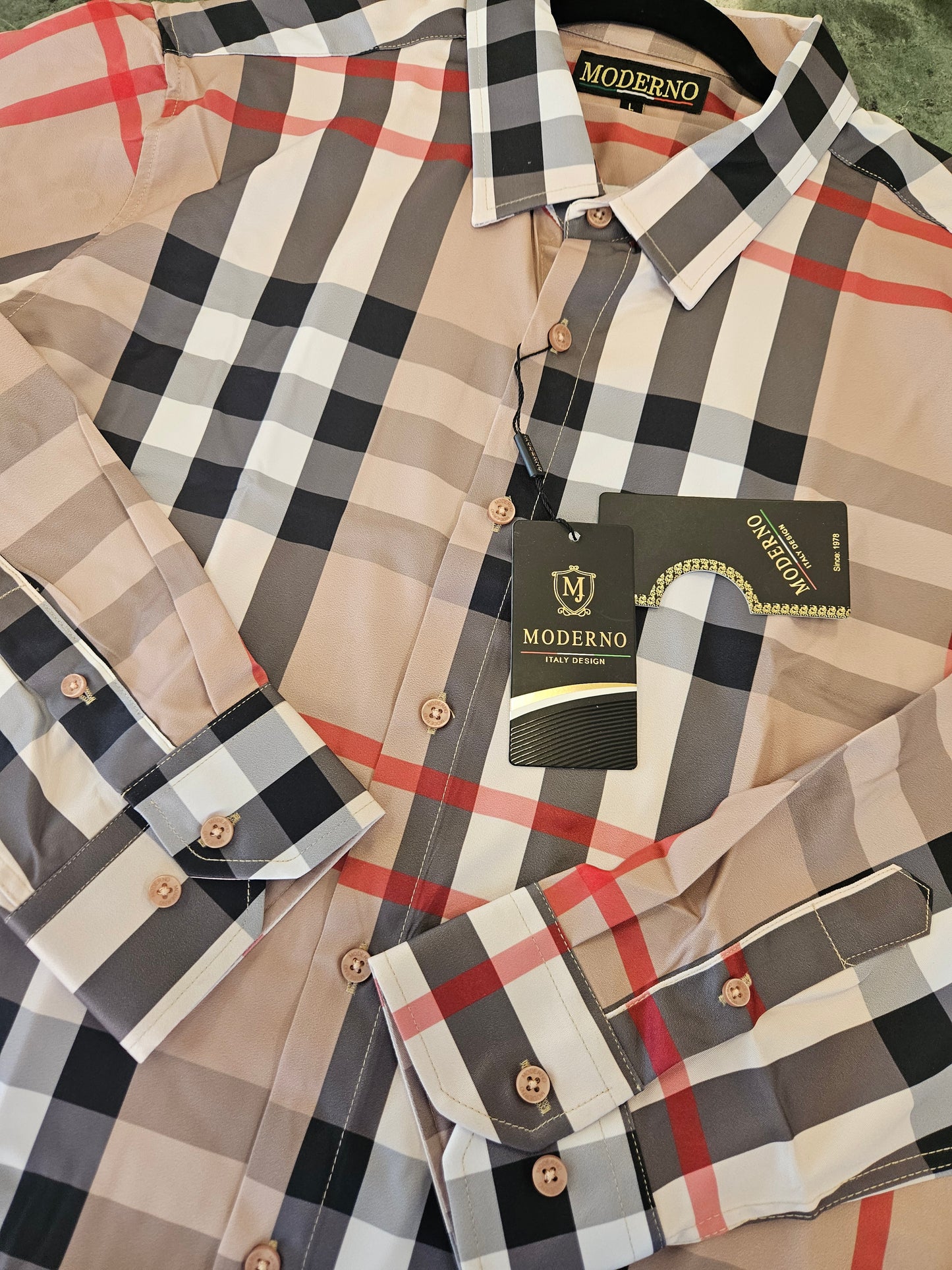 Moderno Men's Signature Button-Up Shirt – Galgani Menswear