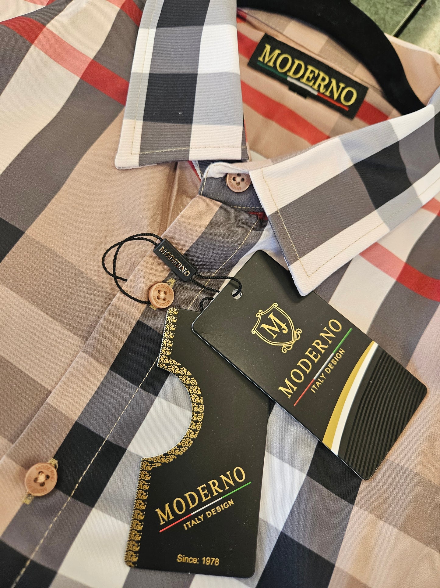 Moderno Men's Signature Button-Up Shirt – Galgani Menswear