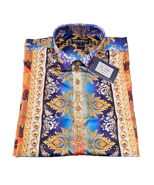 PRESTIGE Luxury Rayon Short Sleeve Shirt – Stay Cool, Look Sharp