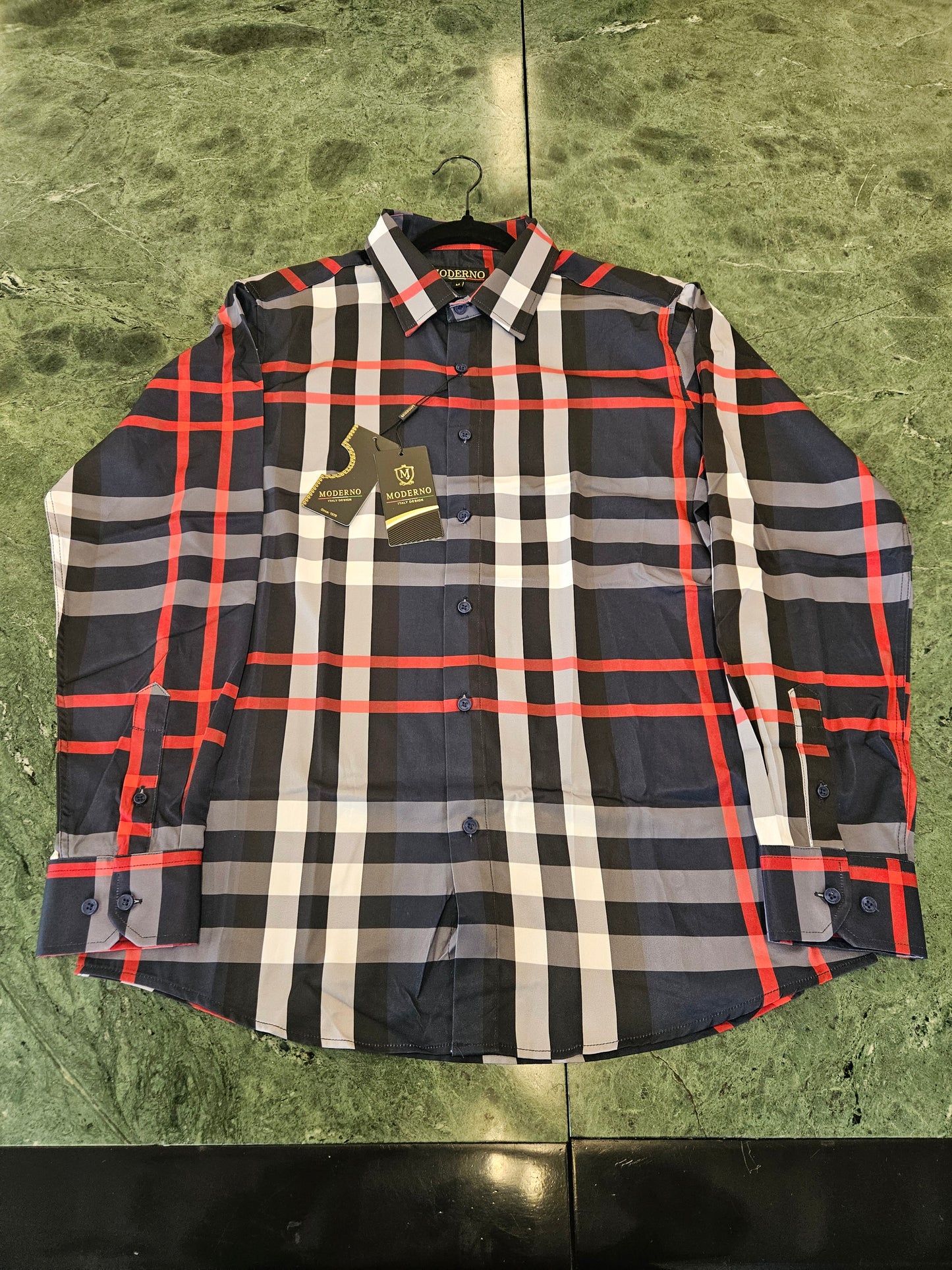Moderno Men's Premium Button-Up Luxury Shirt – Galgani Menswear