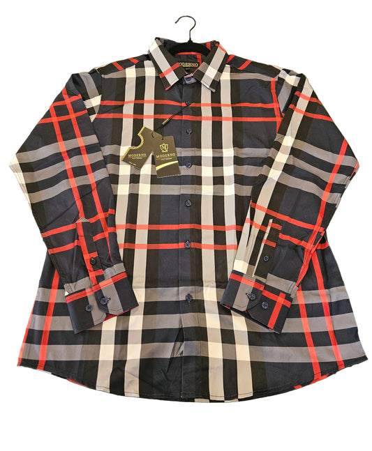 Moderno Men's Premium Button-Up Luxury Shirt – Galgani Menswear